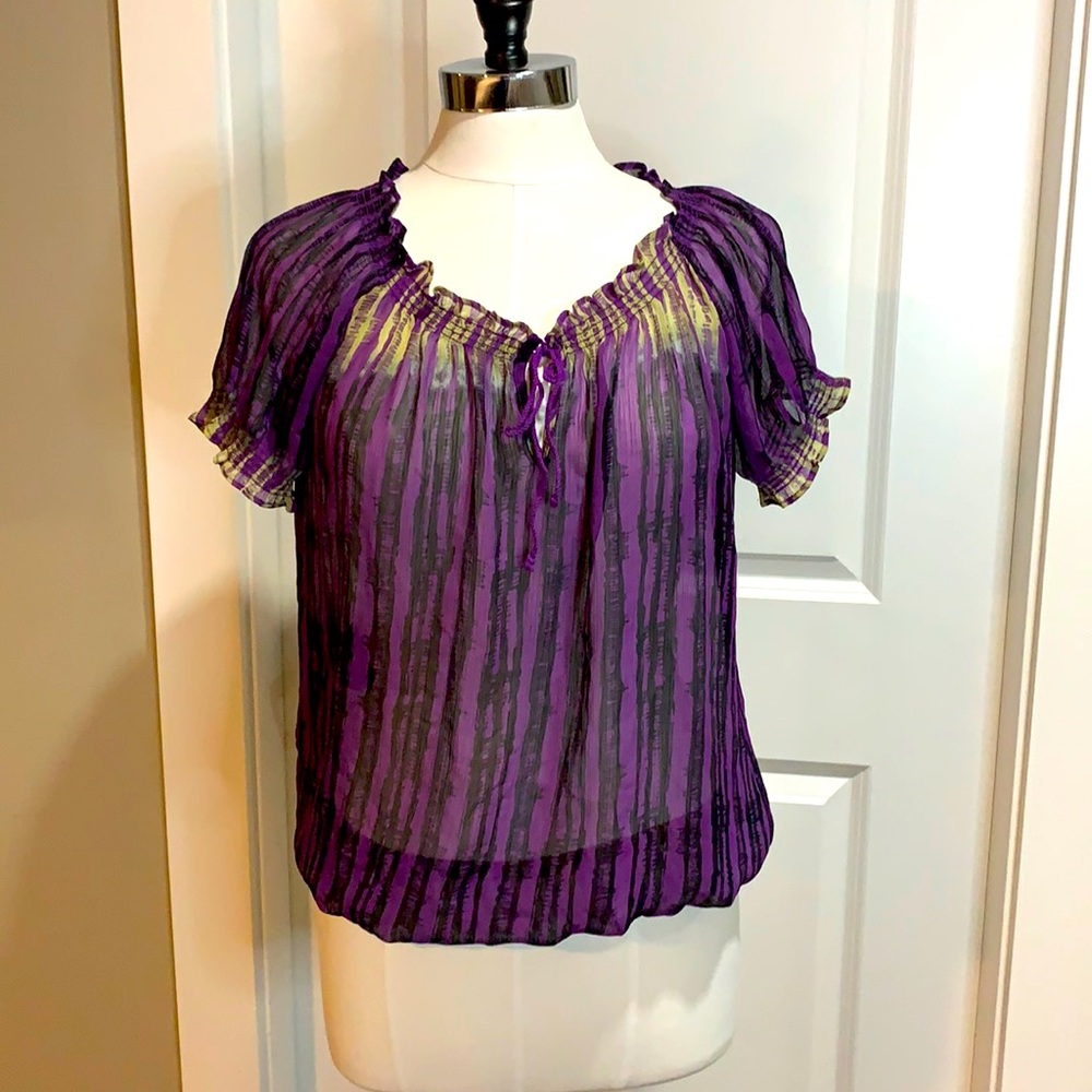 Women’s sheer top
